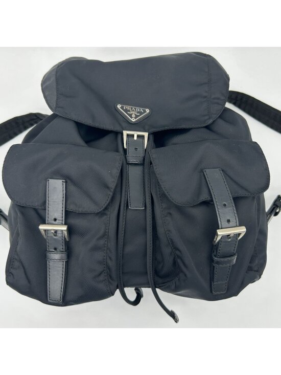 Prada Backpack Nylon Black main image 7